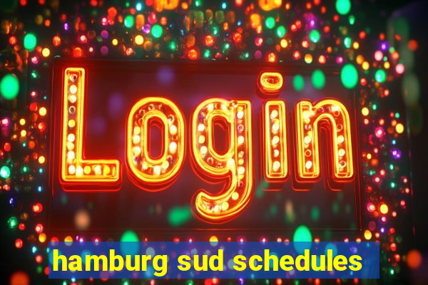 hamburg sud schedules